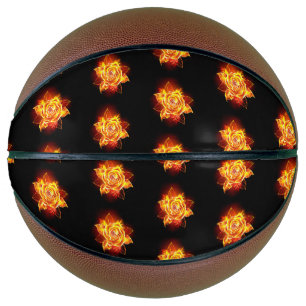 Ballon De Basket Blooming Fire Rose