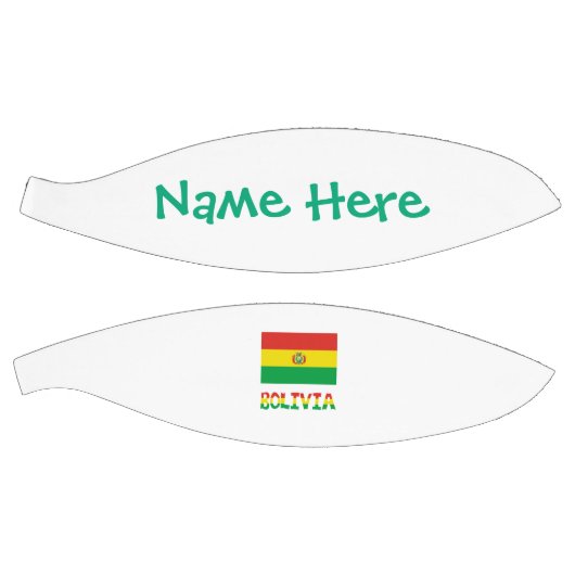 Ballon De Basket Bolivie Drapeau vert Personnalisé (Panneaux)