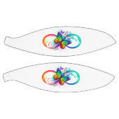 Ballon De Basket Bright infinity with rainbow butterfly (Panneaux)