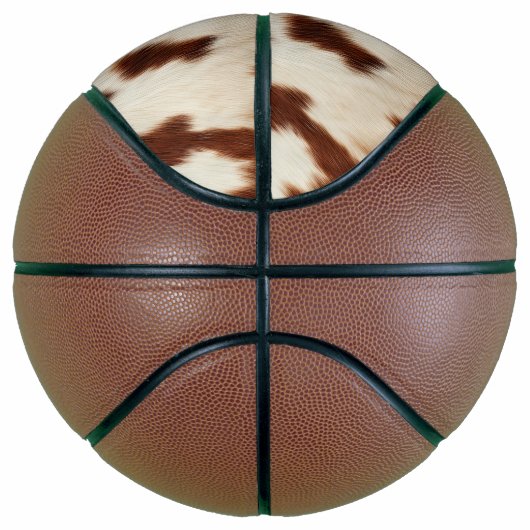Ballon De Basket Brown noir blanc (Droite)