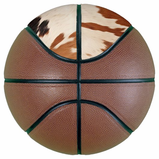 Ballon De Basket Brown noir blanc (Droite)