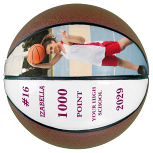 Ballon De Basket Cadeau de sport personnalisé pour l'équipe de fill