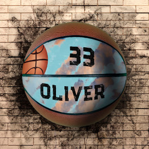 Ballon De Basket Cadeau personnalisé de nom et numéro de joueur mod