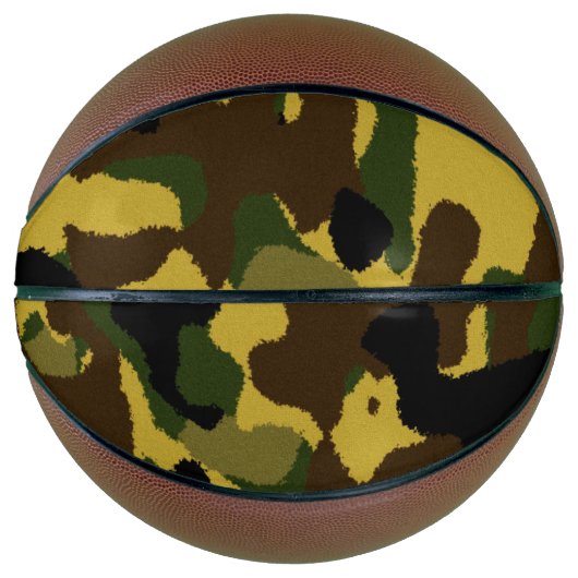 Ballon De Basket Camo Basketball (Devant)