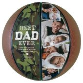 Ballon De Basket Camouflage Best Papa Ever 4 photo (Vertical)