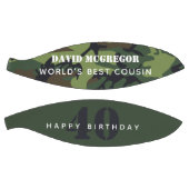 Ballon De Basket Camouflage Joyeux Anniversaire Mondial (Panneaux)