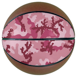 Ballon De Basket Camouflage rose