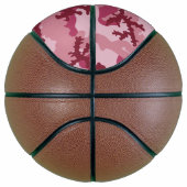 Ballon De Basket Camouflage rose (Droite)