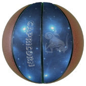 Ballon De Basket Capricorne transparent (Vertical)