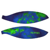 Ballon De Basket Carte des Philippines (Panneaux)