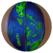 Ballon De Basket Carte des Philippines (Vertical)