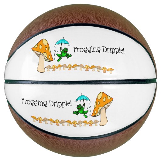 Ballon De Basket Champignon de basketball Frogging Driple (Devant)