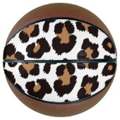 Ballon De Basket Charmant Élégante Léopards Motifs naturels (Devant)