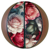 Ballon De Basket Charme Floral Rose intemporel (Vertical)
