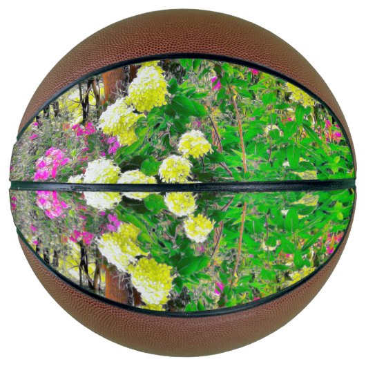 Ballon De Basket Chartreuse Vert Limelight Hydrangea Garden (Devant)