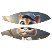 Ballon De Basket Chat de baseball 3D amusant, (Panneaux)