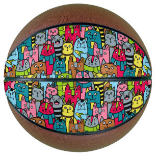 Ballon De Basket Chat et chatons