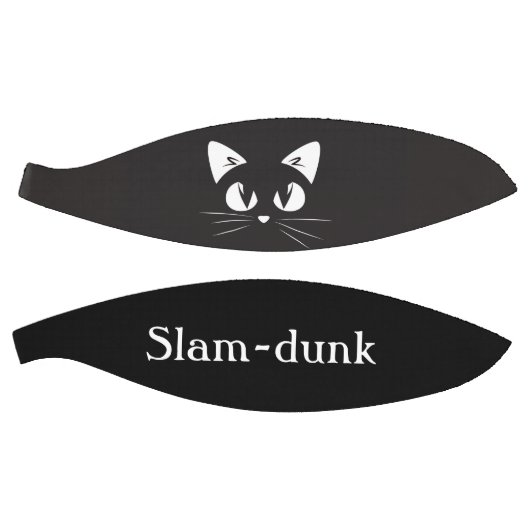 Ballon De Basket Chat noir (Panneaux)
