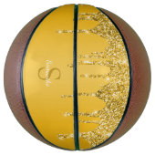 Ballon De Basket Chic Gold Parties scintillant Drivers Sparkle Mono (Vertical)