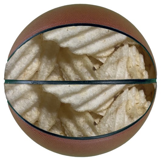 Ballon De Basket Chips de pommes de terre (Devant)