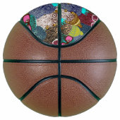 Ballon De Basket Chouette dans la couronne (Droite)