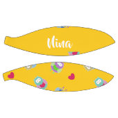 Ballon De Basket Chouettes avec coeur sur orange (Panneaux)