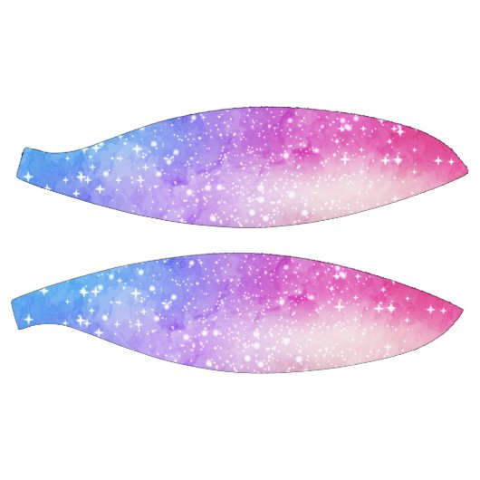 Ballon De Basket Ciel bleu violet étoilé (Panneaux)