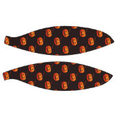 Ballon De Basket Citrouille D'Halloween, Citrouille Orange Trou Ou  (Panneaux)