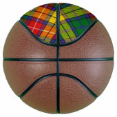 Ballon De Basket Clan Buchanan Tartan (Droite)