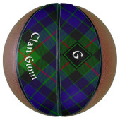 Ballon De Basket Clan Gunn Tartan Basket (Vertical)
