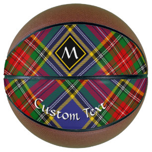 Ballon De Basket Clan MacBeth Tartan Basket