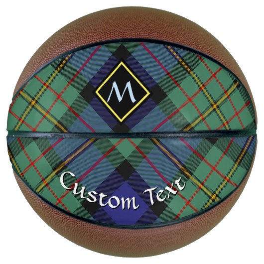 Ballon De Basket Clan MacLaren Tartan (Devant)