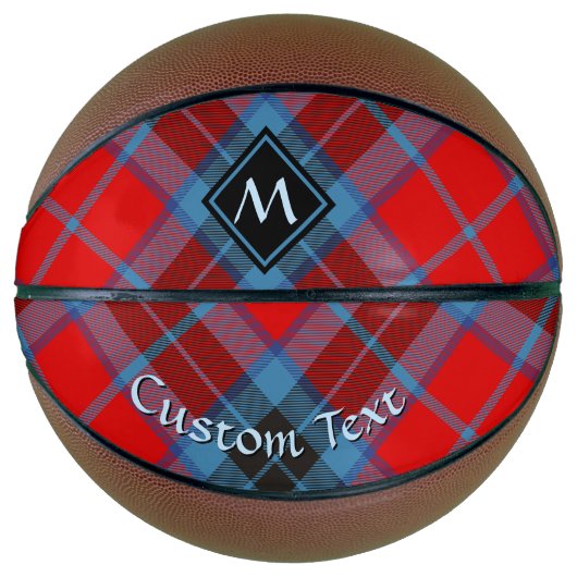 Ballon De Basket Clan MacTavish Tartan (Devant)