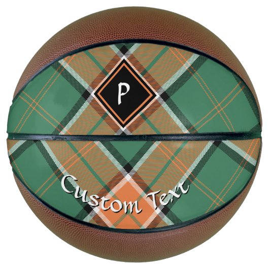Ballon De Basket Clan Pollock Tartan Basket (Devant)