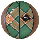Ballon De Basket Clan Pollock Tartan Basket (Vertical)