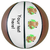 Ballon De Basket Clipart de Mole (Vertical)
