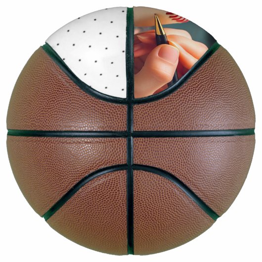 Ballon De Basket Cliquez sur Customiser (Droite)