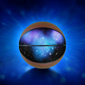 Ballon De Basket Clouages spatiaux Galaxy Starlight