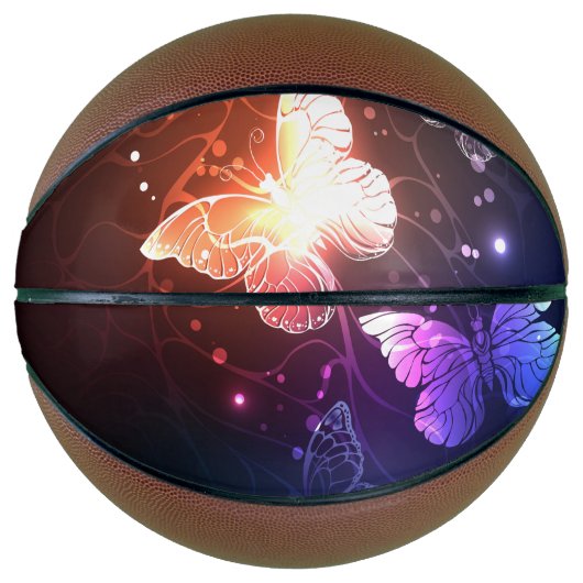 Ballon De Basket Clowing Night Butterflies (Devant)