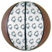 Ballon De Basket Coeur bijoux avec papillons Morpho (Vertical)