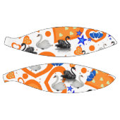 Ballon De Basket Coeurs orange cygne de basket-ball (Panneaux)