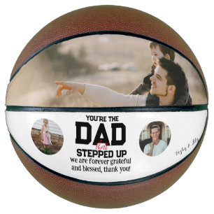 Ballon De Basket Collage photo de basket-ball rustique personnalisé