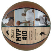 Ballon De Basket Collage photo moderne 3 | MVP (Devant)