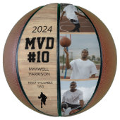 Ballon De Basket Collage photo moderne 3 | MVP (Vertical)