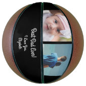 Ballon De Basket Collage photo moderne Meilleure Fête des pères pap (Vertical)