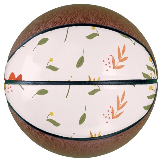 Ballon De Basket collection de fleurs (Devant)