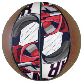 Ballon De Basket Conception de jeux avec casque (Vertical)