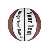 Ballon De Basket Concevez votre propre : -) - Mini basket-ball pers (Vertical)
