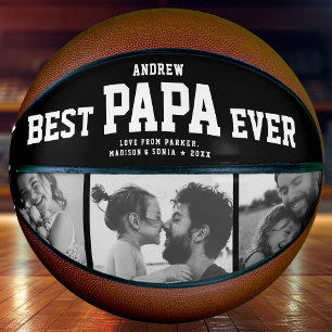 Ballon De Basket Cool MEILLEUR PAPA JAMAIS Moderne et tendance Coll