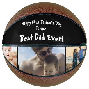 Ballon De Basket Cool Premier meilleur papa jamais photo Fête des p